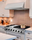 NXR 48" Stainless Steel Pro-Style Natural Gas Cooktop PRT4851 (LED Light)