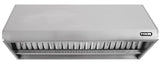 48" Stainless Steel Propane Dual Fuel Range & Under Cabinet Hood Bundle SCD4811LP RH4801 NXR Store