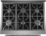 36" Stainless Steel Propane Gas Range with 5.5 cu ft. Convection Oven & Under Cabinet Hood Bundle SC3611LP EH3619 NXR Store