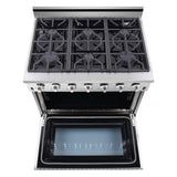 36" Stainless Steel Dual Fuel Range 5.5 cu. ft. Convection Oven & Under Cabinet Hood Bundle SCD3611 RH3601 NXR Store