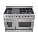 48" Stainless Steel Pro-Style Dual Fuel Range with 7.2 cu.ft. Convection Oven SCD4811 NXR Store