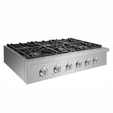 36" Stainless Steel Pro-Style Propane Gas Cooktop SCT3611LP NXR Store