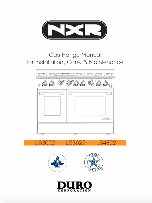 NXR Store Owner Manual for LS Series NXR Range