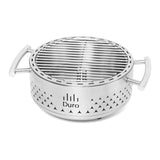 Duro 304 Stainless Steel Charcoal Tabletop Grill