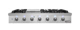 NXR 48" Stainless Steel Pro-Style Natural Gas Cooktop PRT4851 (LED Light)