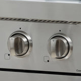 NXR AA3020 30" 4.5 cu.ft. Pro-Style  Liquid Propane Gas Range with Convection Oven, Stainless Steel