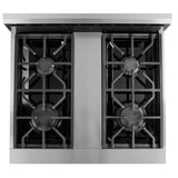 NXR AA3020 30" 4.5 cu.ft. Pro-Style  Liquid Propane Gas Range with Convection Oven, Stainless Steel