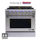 NXR PRO Series Dual Fuel Range