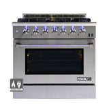 NXR PRO Series Dual Fuel Range