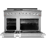 48" Stainless Steel Natural Gas Range with 7.2 cu. ft. Convection Oven & Under Cabinet Hood Bundle SC4811 EH4819 NXR Store