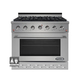 36" Stainless Steel Pro-Style Dual Fuel Range with 5.5 cu.ft. Convection Oven SCD3611 NXR Store