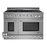 48" Stainless Steel Pro-Style Dual Fuel Range with 7.2 cu.ft. Convection Oven SCD4811 NXR Store